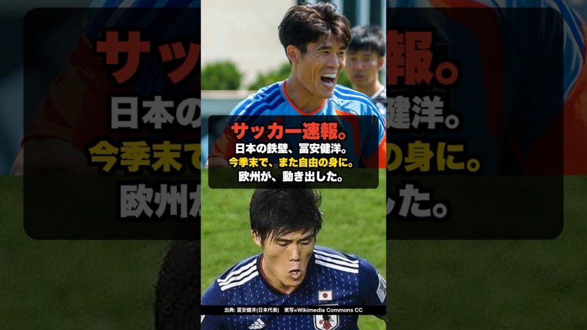 【速報】復活の冨安健洋、今季末でフリーに…欧州争奪戦の兆し【海外の反応】 #shorts #冨安健洋 #サッカー日本代表 #森保ジャパン 【速報】復活の冨安健洋、今季末でフリーに…欧州争奪戦の兆し【海外の反応】 #shorts #冨安健洋 #サッカー日本代表 #森保ジャパン