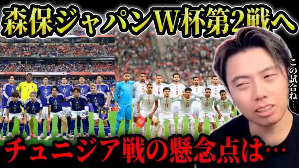 【W杯】森保監督の弱点とチュニジアとの相性/チュニジアの新監督ルナールはどんな戦術を使うのか【レオザ切り抜き】