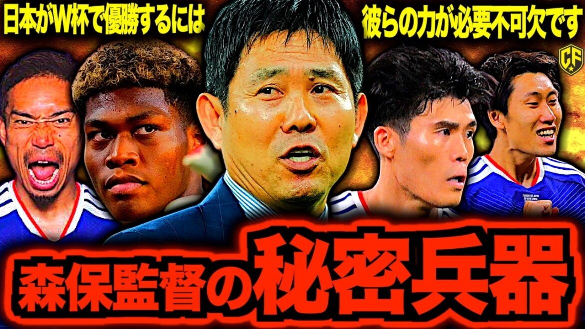 【最高の景色へ】ワールドカップで日本が優勝するための最大のキーマンはこの人しかいません