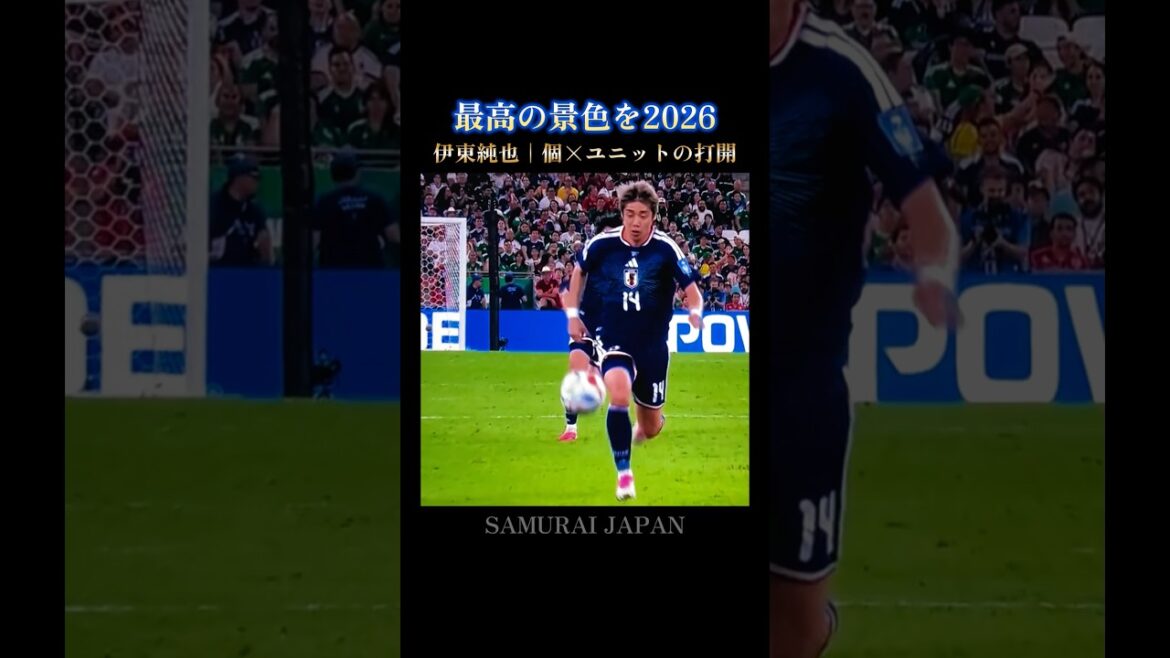 最高の景色を🇯🇵一人でも組織でも壊せる伊東純也の”打開力” #日本代表 #w杯