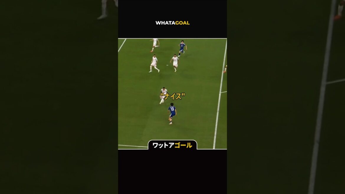 日本の完璧すぎる先制ゴールがヤバい l チュニジア戦