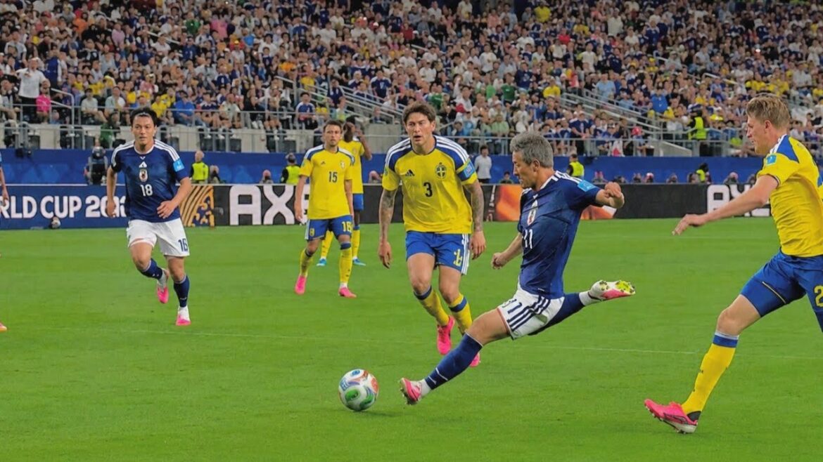 Daizen Maeda Goal vs Sweden | 前田大然 ゴール｜日本 vs スウェーデン Japan vs Sweden | Fifa World Cup 2026