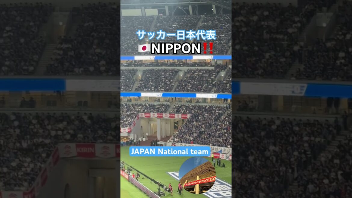 エンターテイナー‼︎日本代表のチャント!! #サッカー日本代表 #football #サッカー #shorts #サッカー #worldcup