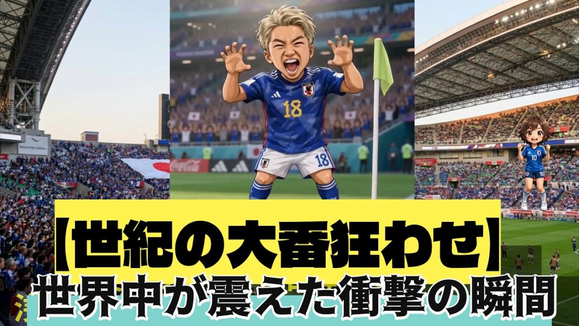 ２０２２W杯【海外の反応】世界震撼！日本VSドイツの歴史的一戦　韓国　中国の反応