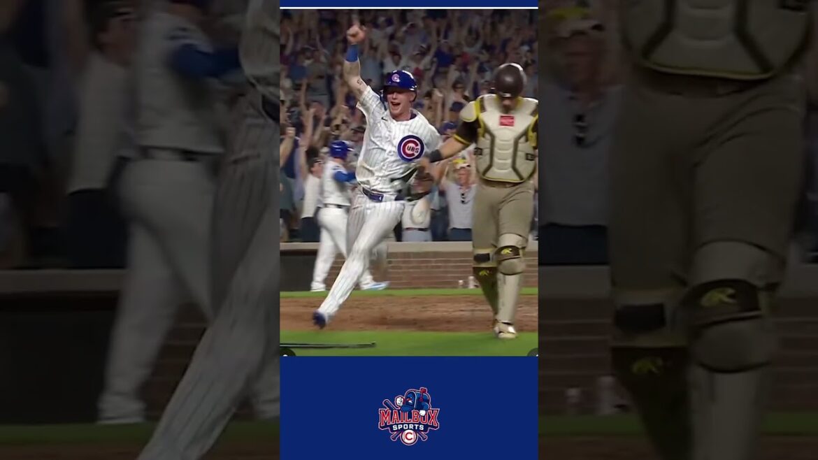 CRAZY Walk-Off by Seiya (Cubs vs Padres) #mlb #baseball #cubs