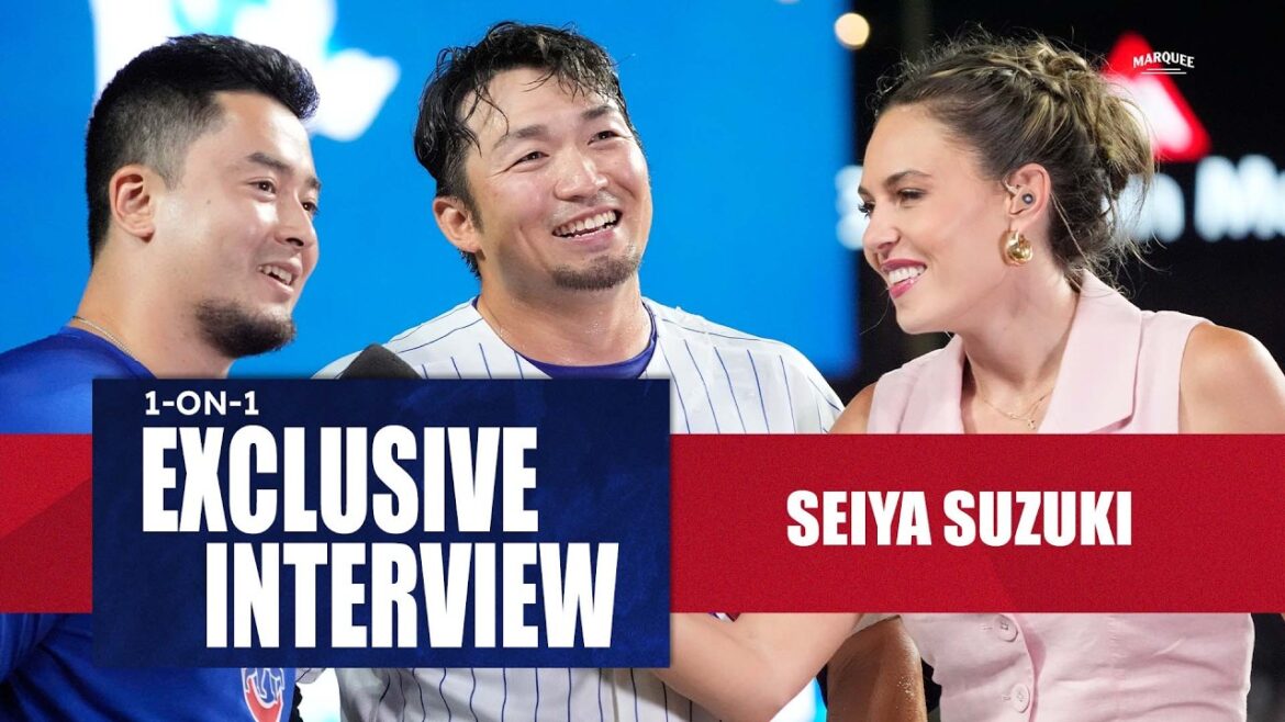 SEIYA SUZUKI: Reactions after walk-off hit vs. Mason Miller 🗣️ (EXCLUSIVE)