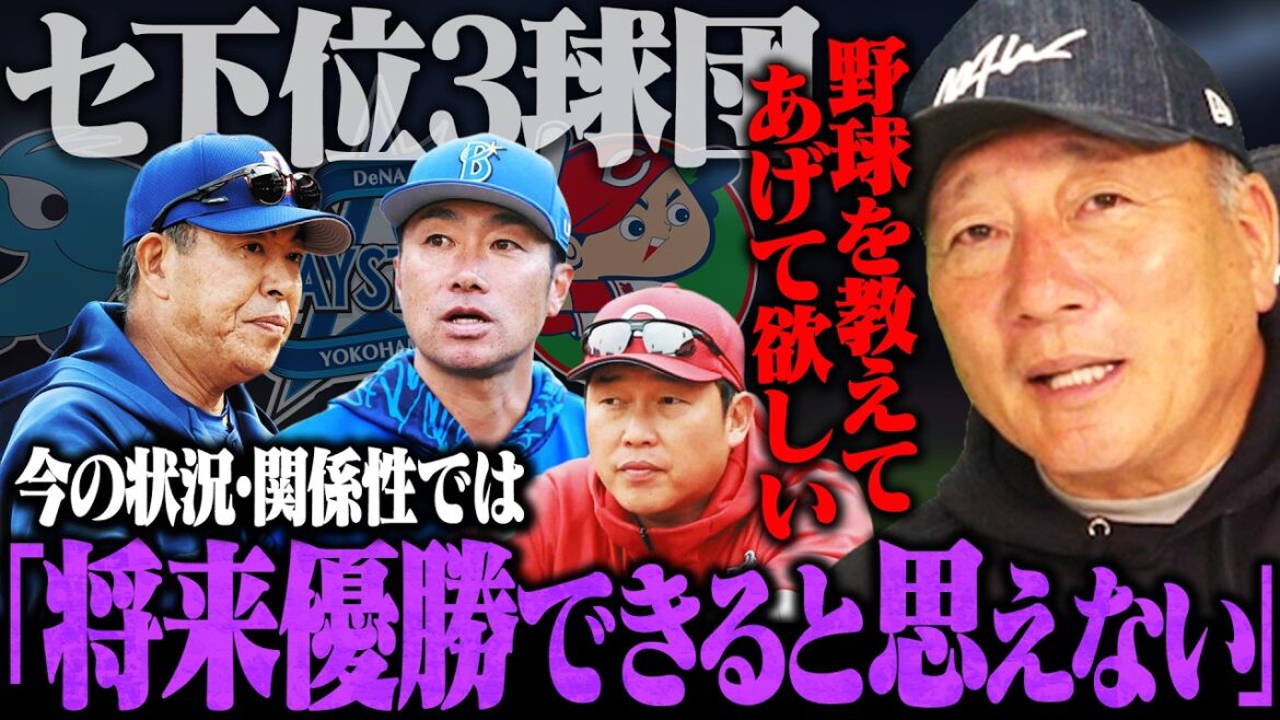【セ下位3球団への提言】開き続ける上位との差…『1回本気でフロントと話し合うべき』広島/DeNA/中日へ高木豊が今の想いを本音で話します。