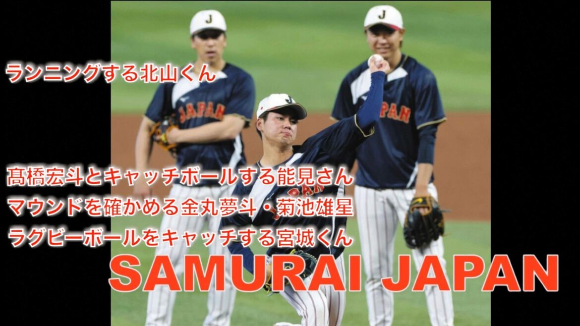 【WBC2026】ブルペンの感触を確かめる投手(金丸夢斗、菊池雄星、髙橋宏斗、宮城大弥、北山亘基)(現地映像)#野球 #japan #samuraijapan #プロ野球 #shoheiotani