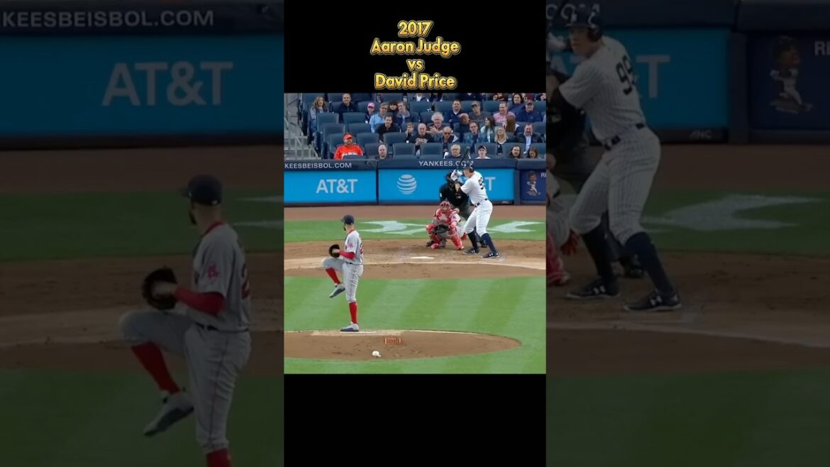Aaron Judge vs David Price 2017 MLB all pitch NewYork Yankees アーロン・ジャッジ #shorts