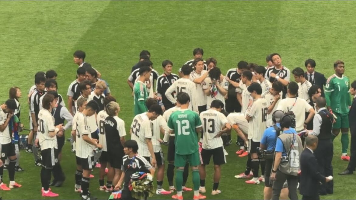 【W杯】ブラジル戦終了後の日本代表の様子 【W杯】ブラジル戦終了後の日本代表の様子