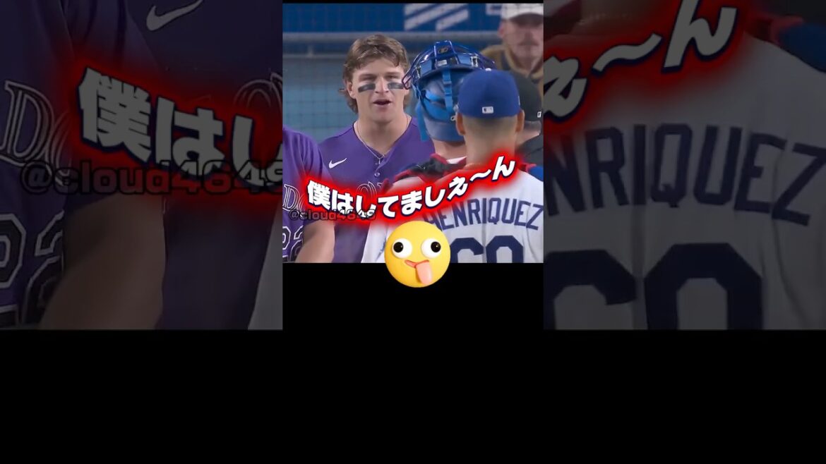 ラッシングが口論中、大谷翔平は一体何をしていたのか?