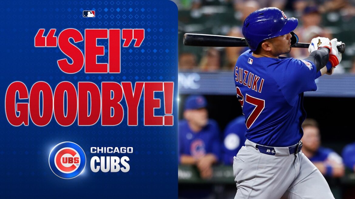 Seiya Suzuki CRUSHES a three-run home run for the Cubs! 🐻💪 | MLB Highlights
