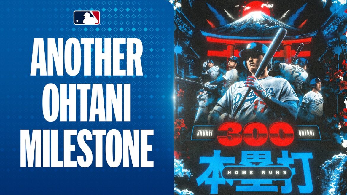 300 homers!! Shohei Ohtani becomes the FIRST Japanese-born player to hit 300 MLB HOME RUNS! 🇯🇵
