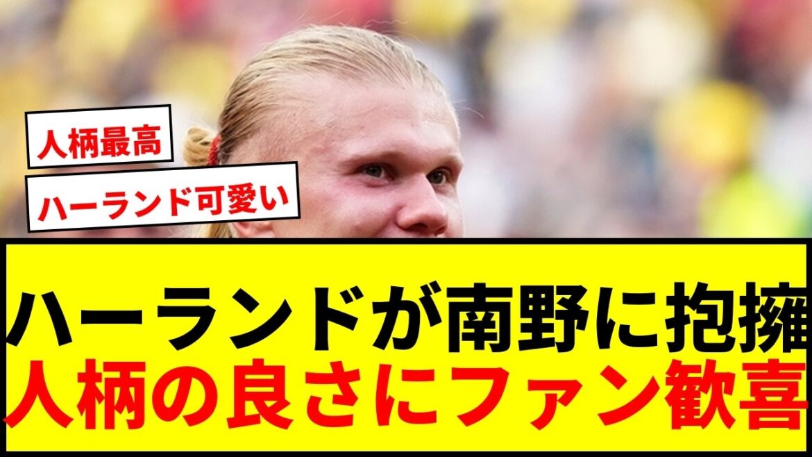【衝撃】ハーランドが南野拓実へ小走り抱擁!「彼女に会いに行くみたい(笑)」再会シーンにファン歓喜「人柄の良さが伝わる」 【衝撃】ハーランドが南野拓実へ小走り抱擁!「彼女に会いに行くみたい(笑)」再会シーンにファン歓喜「人柄の良さが伝わる」