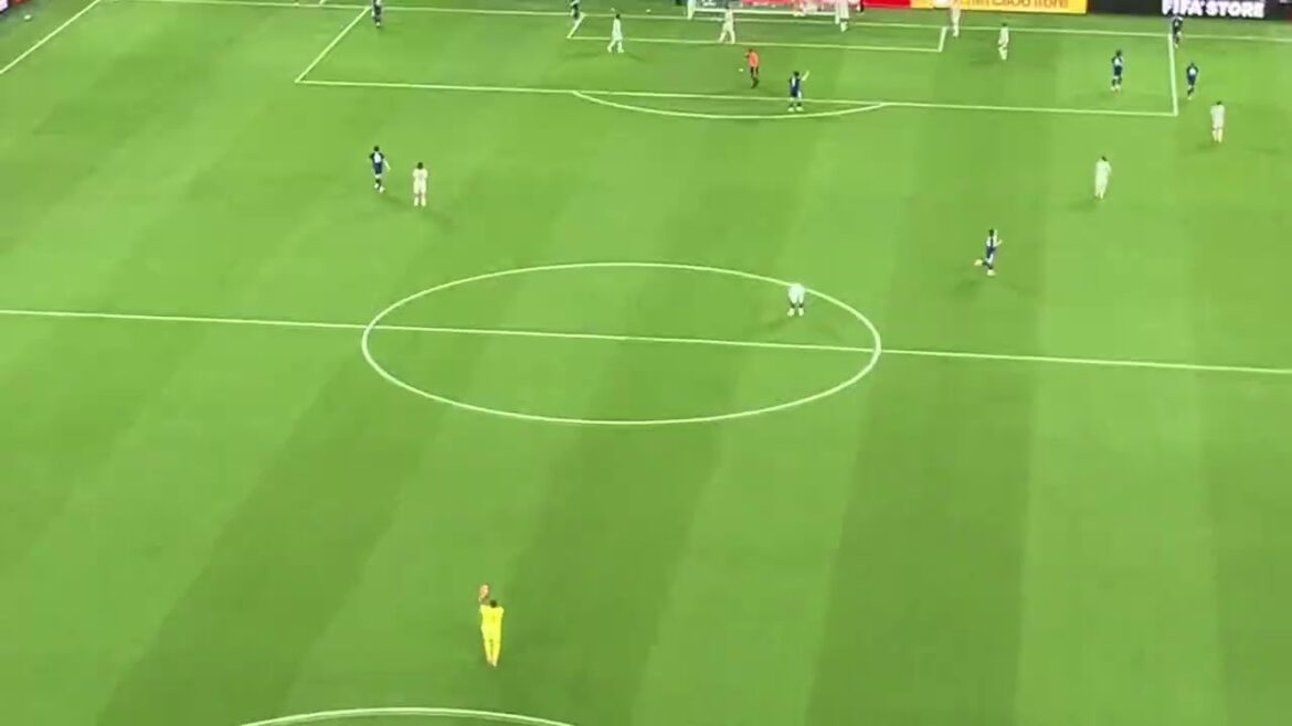 20260620チュニジア代表 vs 日本代表上田綺世ゴール！2点目
