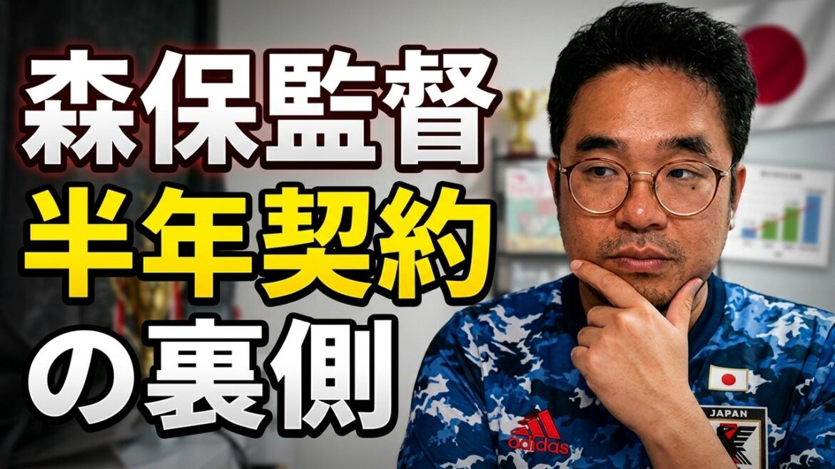 森保監督半年契約、わかってますか？背景を