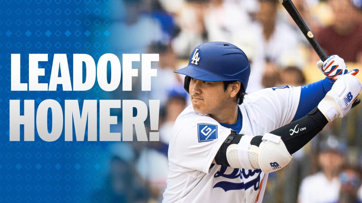 Shohei Ohtani CRUSHES the first pitch he sees for a leadoff homer ✨ | MLB Highlights