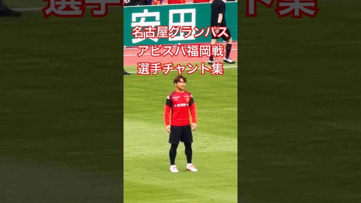 【グランパスアーカイブ】アビスパ福岡戦 試合前選手チャント集(2026年4月19日 J1 第11節 名古屋グランパス×アビスパ福岡) 【グランパスアーカイブ】アビスパ福岡戦 試合前選手チャント集(2026年4月19日 J1 第11節 名古屋グランパス×アビスパ福岡)