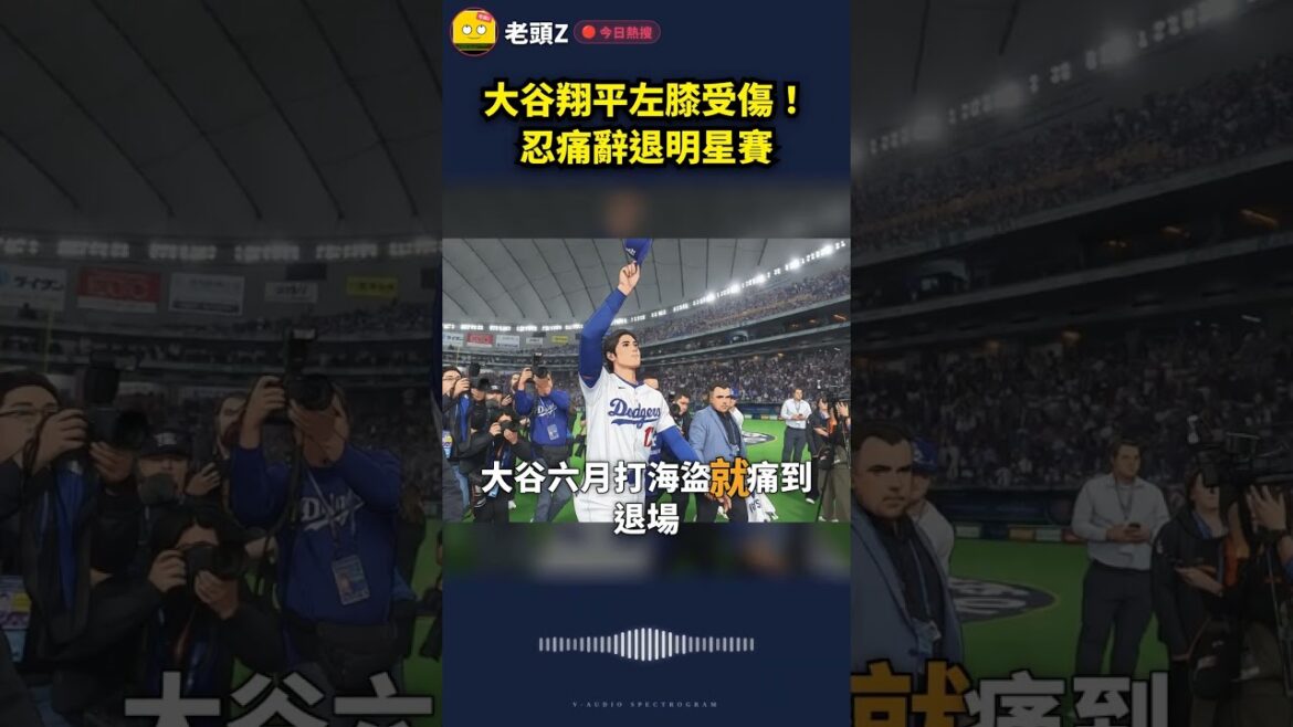 大谷翔平左膝受傷!忍痛辭退明星賽