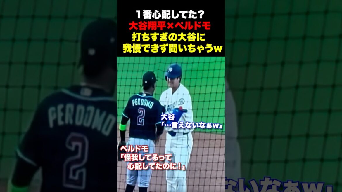 ㊗️10万回再生!大活躍の大谷翔平にペルドモが聞いてしまう🔥w