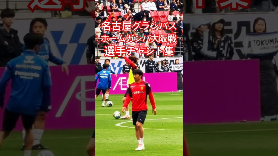 【グランパスアーカイブ】ガンバ大阪戦 試合前選手チャント集(2026年5月6日 J1 第15節 名古屋グランパス×ガンバ大阪) 【グランパスアーカイブ】ガンバ大阪戦 試合前選手チャント集(2026年5月6日 J1 第15節 名古屋グランパス×ガンバ大阪)