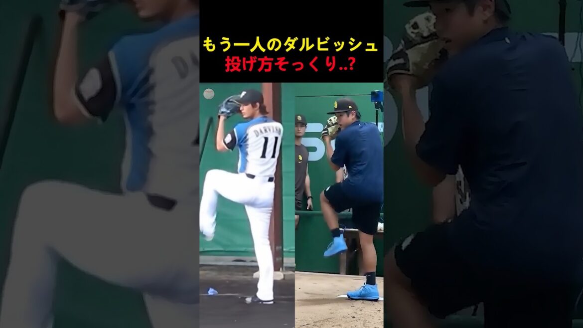 もう一人のダルビッシュ、投げ方そっくり..?