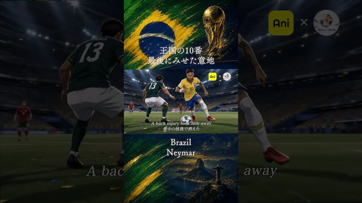 ネイマール最後のW杯。 ネイマール最後のW杯。