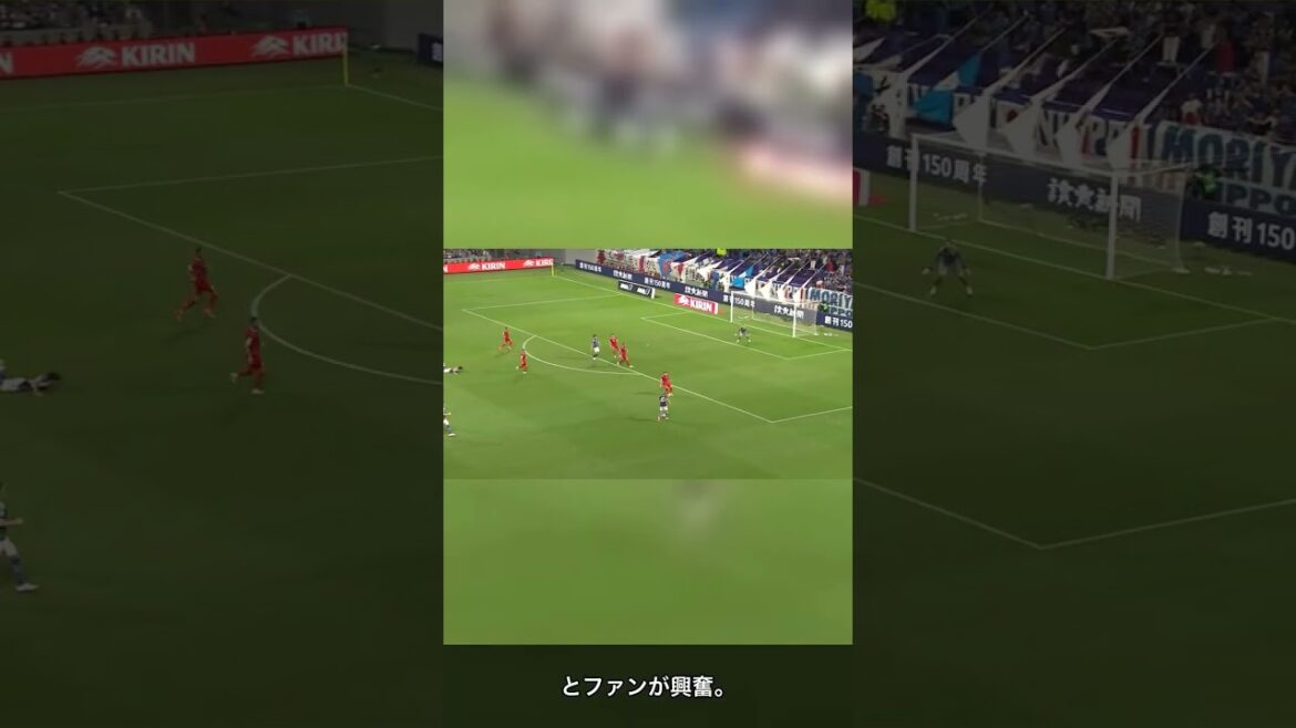 久保からの堂安 レベル違いすぎ 日本代表の連携がまたバズるw #Shorts