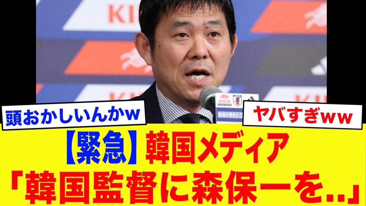 【韓国の反応】「日本は本当に嫌い…しかし森保一を…」韓国メディアがが異例の提言で国内騒然…ついに日本との絶望的な差を認める【W杯】【サッカー日本代表】 【韓国の反応】「日本は本当に嫌い…しかし森保一を...」韓国メディアがが異例の提言で国内騒然...ついに日本との絶望的な差を認める【W杯】【サッカー日本代表】
