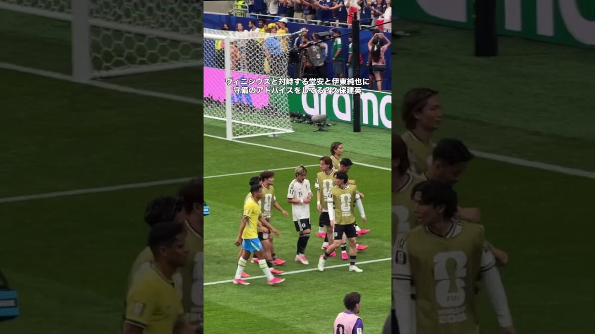 久保建英が堂安律と伊東純也へアドバイス？ #サッカー #サッカー日本代表 #ワールドカップ #久保建英