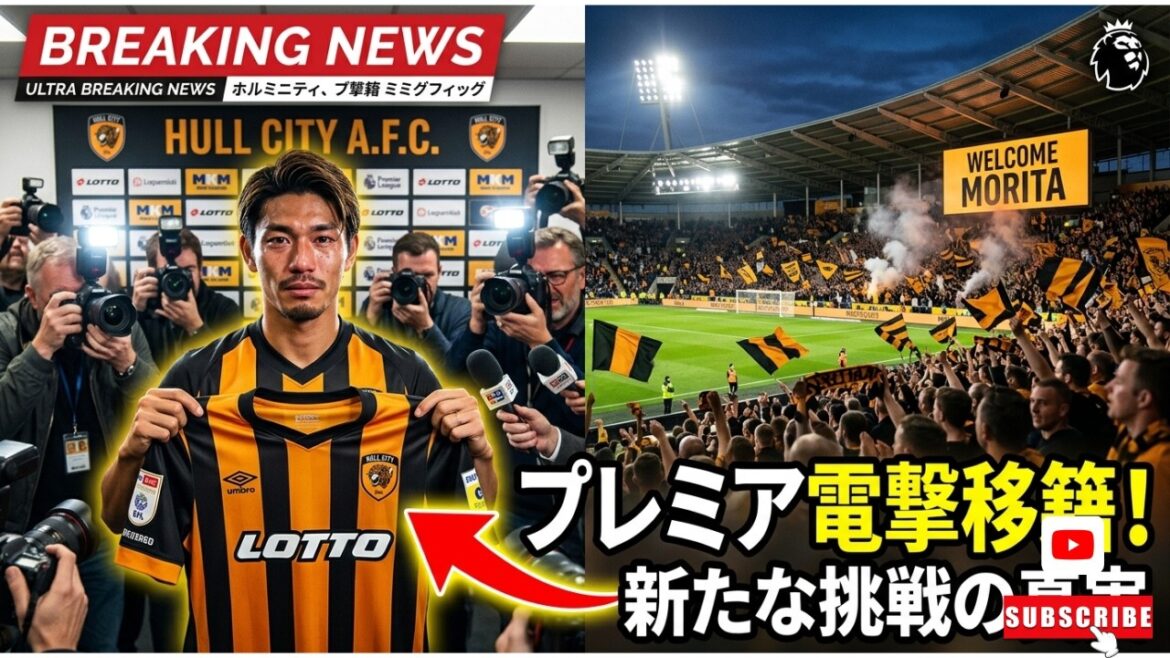 守田英正がプレミア電撃復帰！ハル・シティ移籍の真相とは？誰も知らない挑戦の裏側と未来がヤバすぎる…