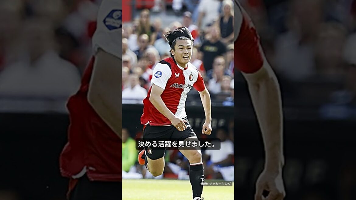 上田綺世、今夏初戦でPK弾！フェイエノールト勝利！ #Shorts