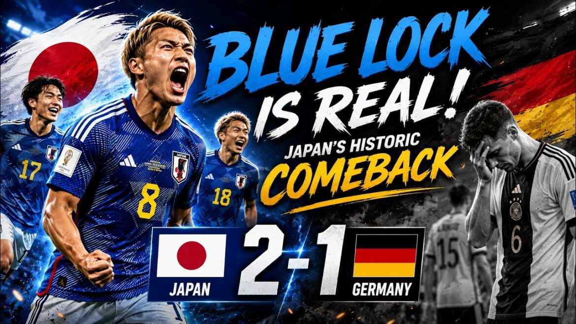 Blue Lock Is Real! Japan’s Historic Comeback vs Germany Blue Lock Is Real! Japan’s Historic Comeback vs Germany