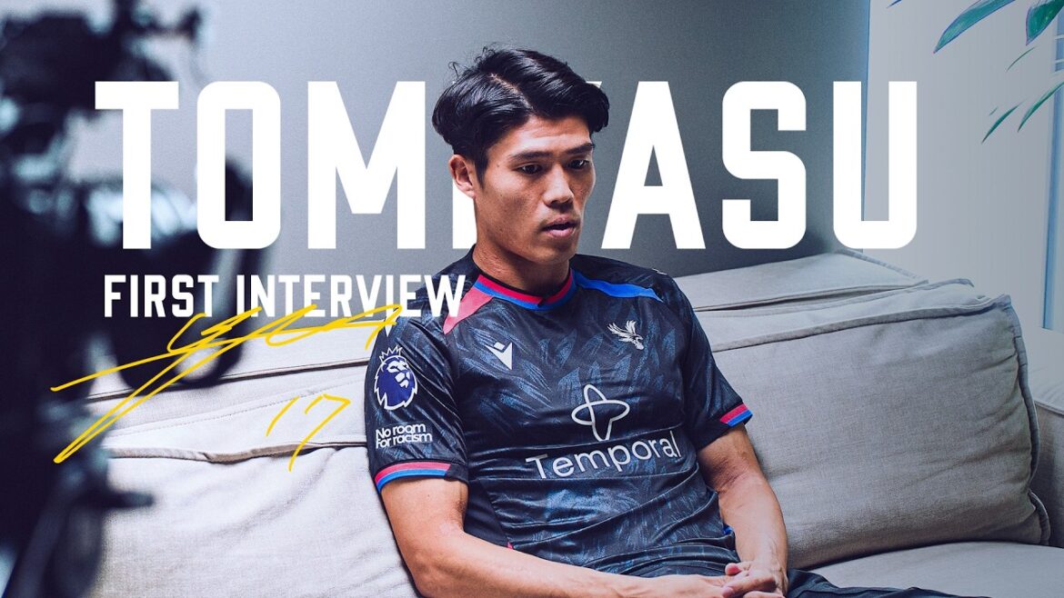 FIRST INTERVIEW 🇯🇵 | Takehiro Tomiyasu Signs for Crystal Palace