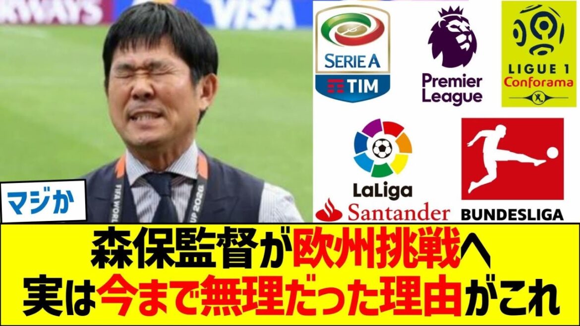 森保監督が欧州挑戦へ!実は今まで日本人が無理だった理由がこれ 森保監督が欧州挑戦へ!実は今まで日本人が無理だった理由がこれ