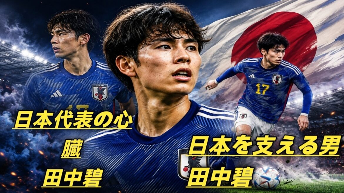 世界が震えた!田中碧 日本代表を支える最強ボランチの知られざる物語 世界が震えた!田中碧 日本代表を支える最強ボランチの知られざる物語