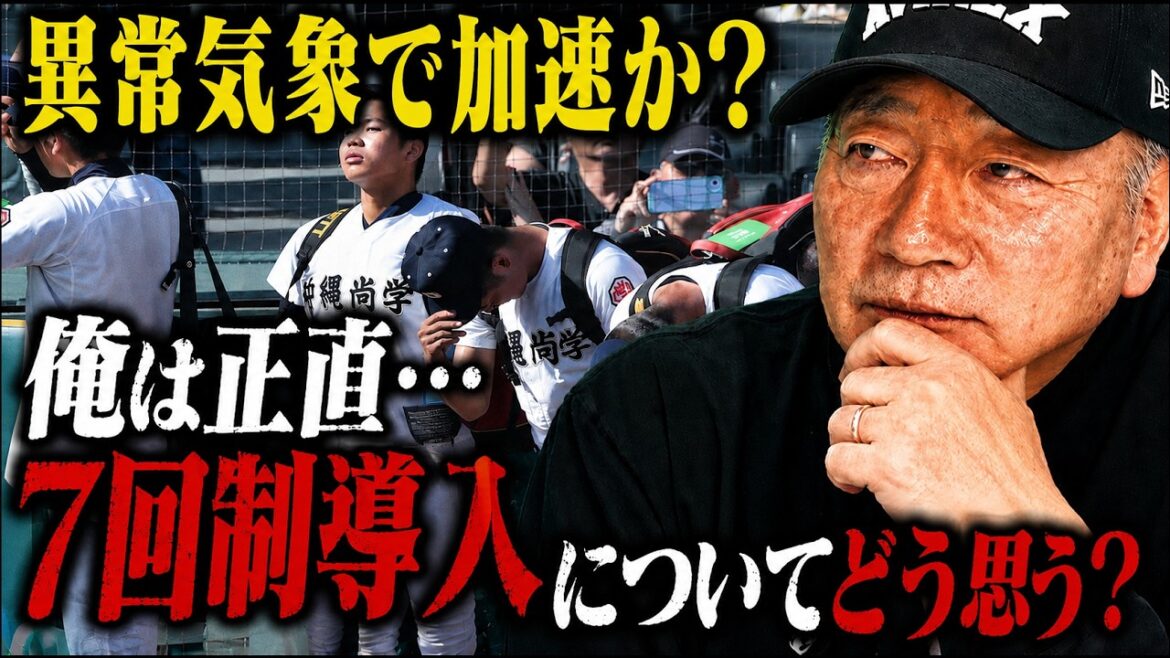 高校野球7回制導入検討に思うことを語ります!