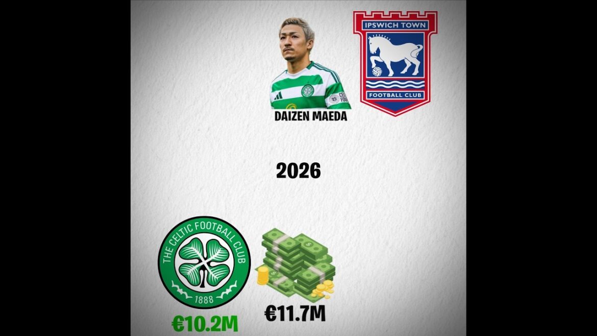 Daizen Maeda to Ipswich Town: Celtic profit or not? 🤔