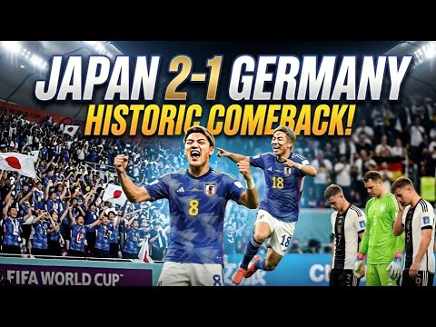【歴史的逆転】日本がのドイツ万歳!カタールワールドカップでの堂安と浅野の奇跡 【歴史的逆転】日本がのドイツ万歳!カタールワールドカップでの堂安と浅野の奇跡