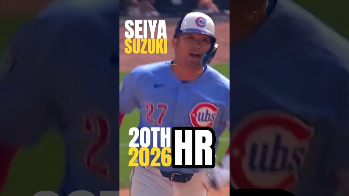 🚨 SEIYA LATER‼️ 💥💣⚾️ 20TH HR‼️ • 鈴木誠也、勝ち越し弾!🐻 #shorts #baseball #highlights