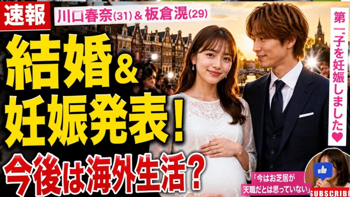 【祝福】川口春奈が板倉滉と結婚&第1子妊娠を発表!「女優は天職じゃない」過去発言に再注目…今後の決断とは? 【祝福】川口春奈が板倉滉と結婚&第1子妊娠を発表!「女優は天職じゃない」過去発言に再注目…今後の決断とは?