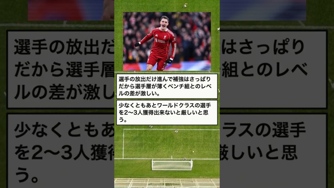 リヴァプールの守備崩壊・課題への不安の声【フットボールどっとコム】