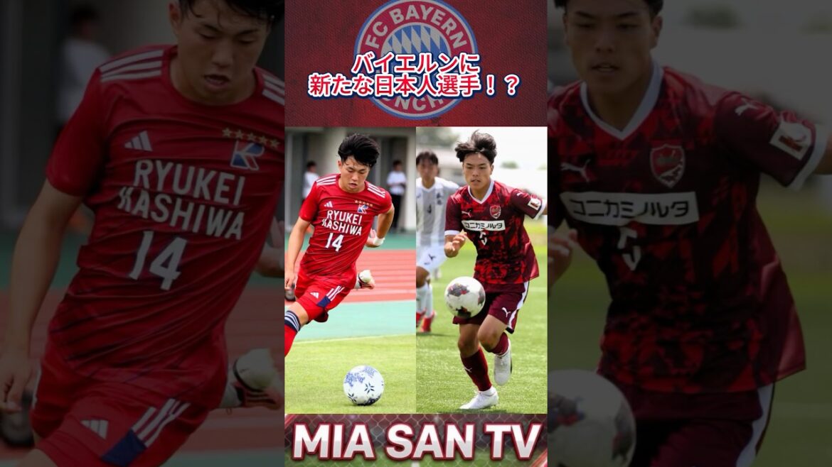 【逸材】日本人高校生バイエルン加入なるか！？  #bundesliga #バイエルン #Bayern   #FCB #サッカー   #football #尚志高校 #流経大柏